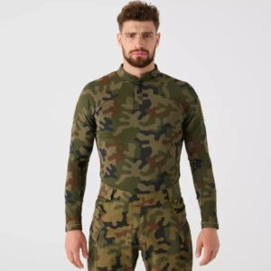 Apex Lightweight Combat Shirt - Nylon Stretch PL Woodland - obrazek 3